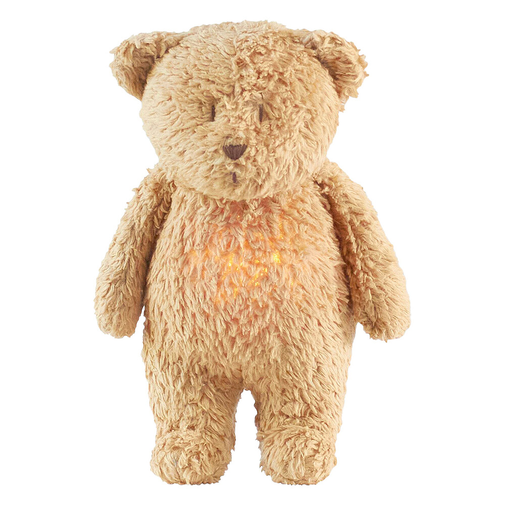 Peluche Veilleuse Musicale Ourson Moonie - Cappuccino moonie