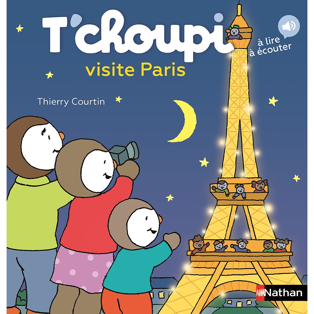 T'choupi Visite Paris Nathan Editions