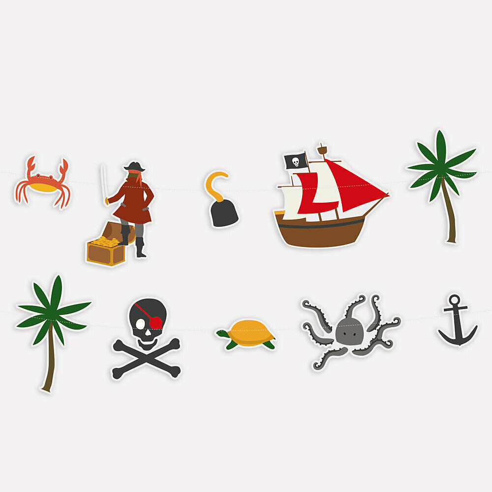 Guirlande en Papier - Pirate My Little Day