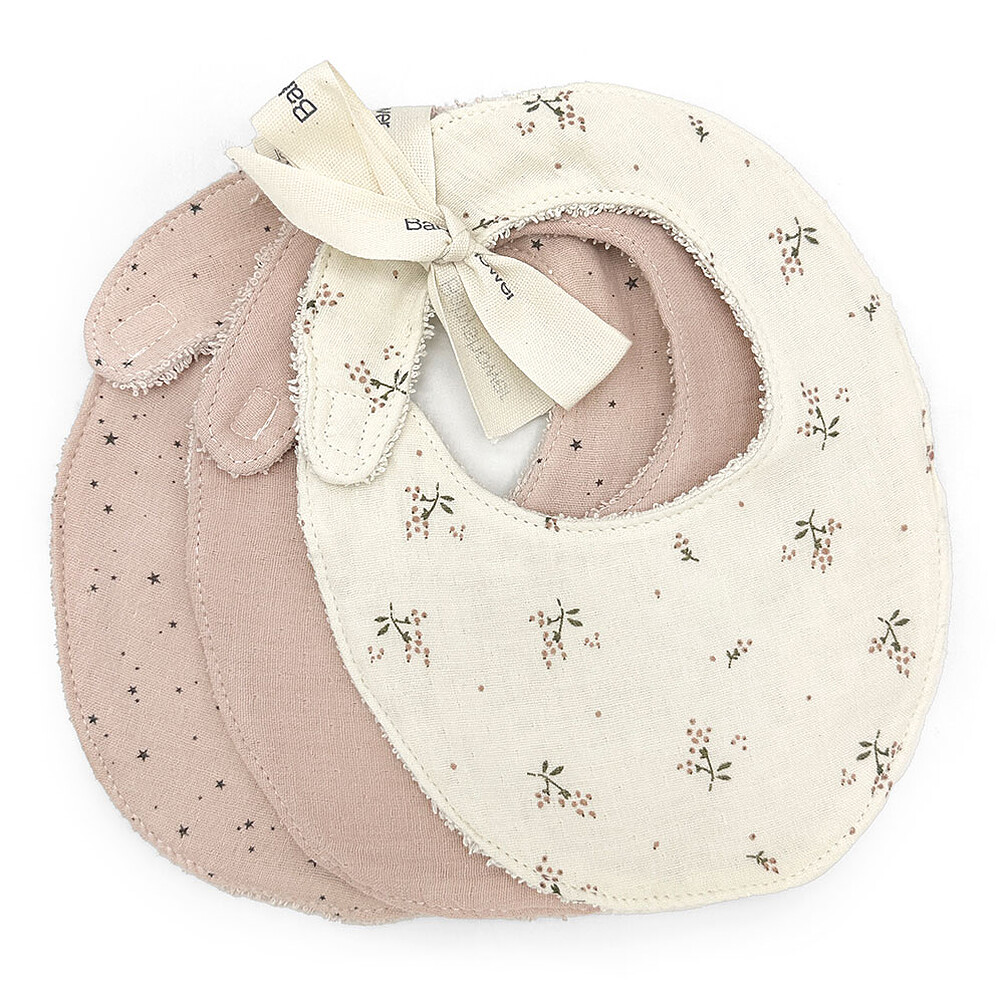 Lot de 3 Bavoirs - Roseberry Babyshower