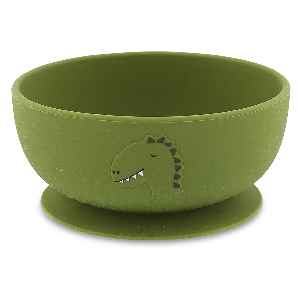 Bol en Silicone avec Ventouse - Mr. Dino Trixie Baby