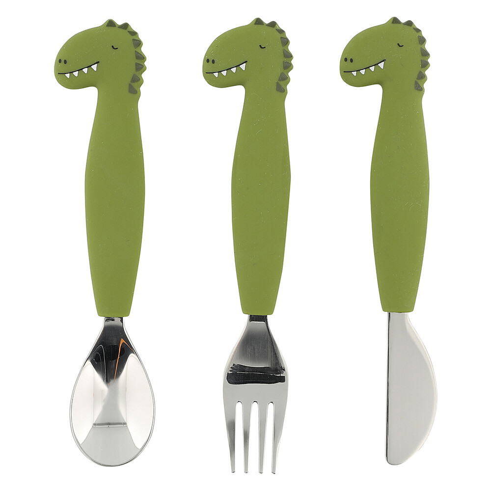 Lot de 3 Couverts - Mr. Dino Trixie Baby