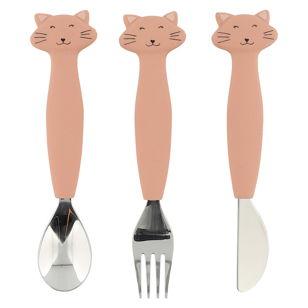 Lot de 3 Couverts - Mrs. Cat Trixie Baby