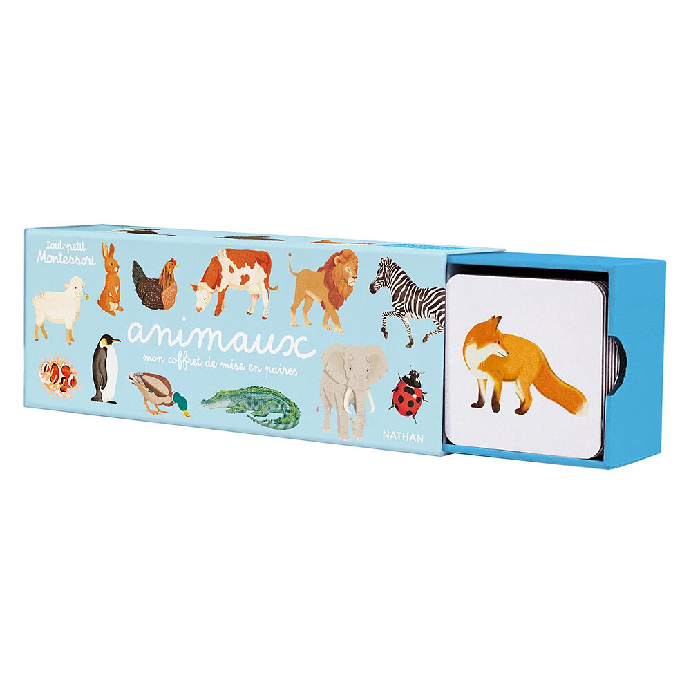 Mon Coffret de Mise en Paires - Animaux Nathan Editions