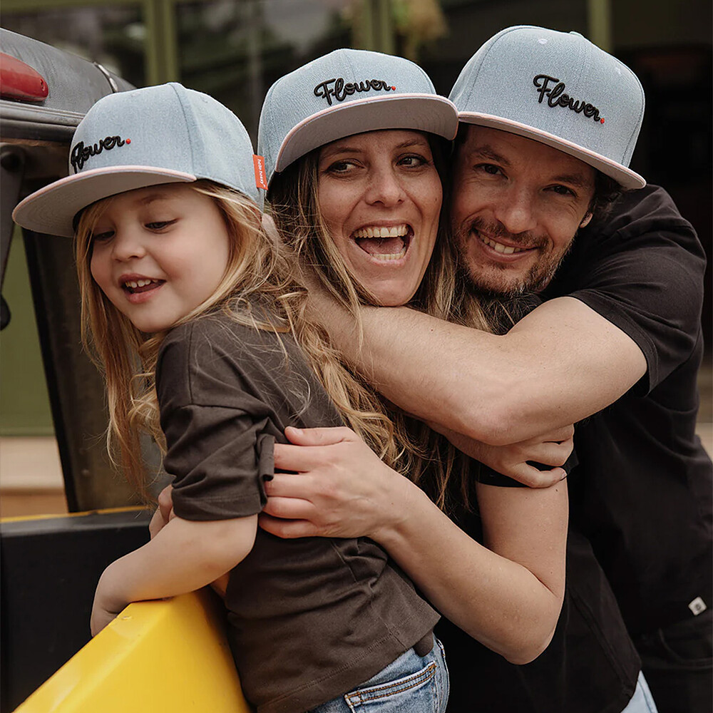 Casquette Jean Flower - 56 cm   Hello Hossy