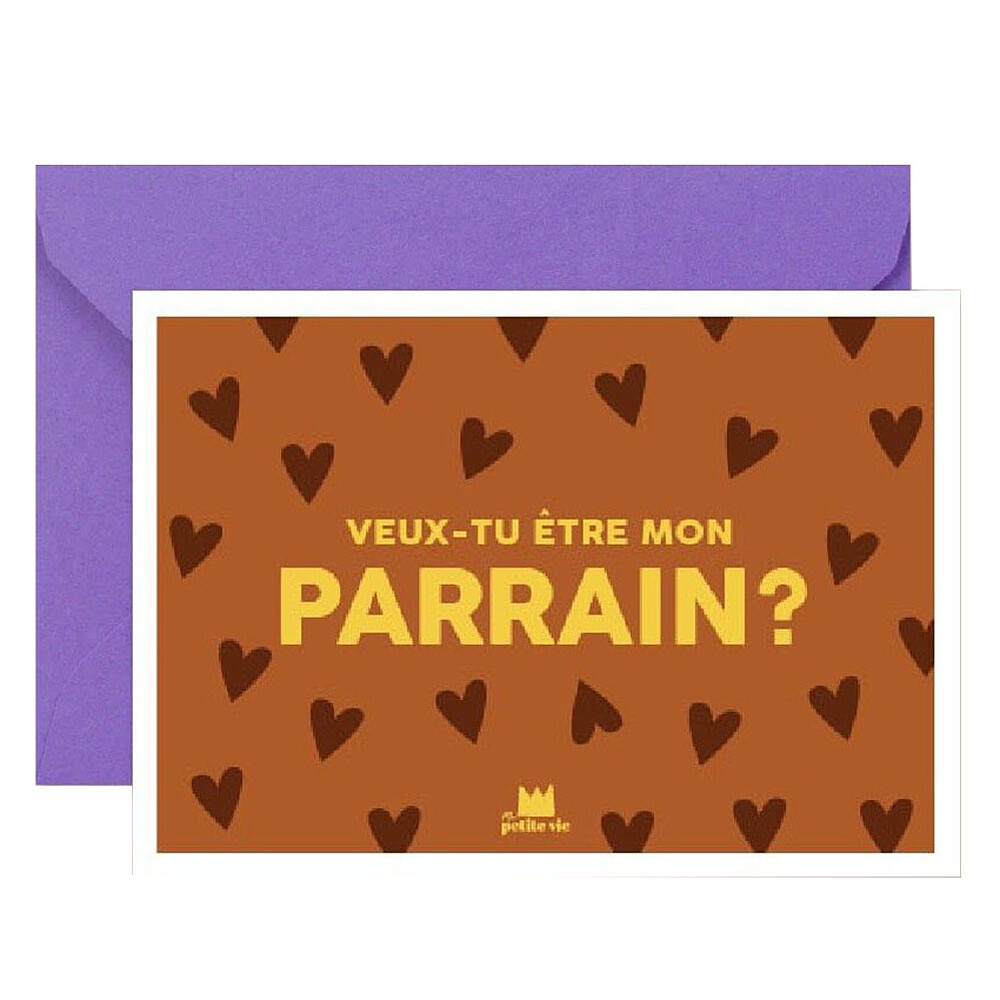 Carte Veux-Tu Etre Mon Parrain ?  Ma petite vie