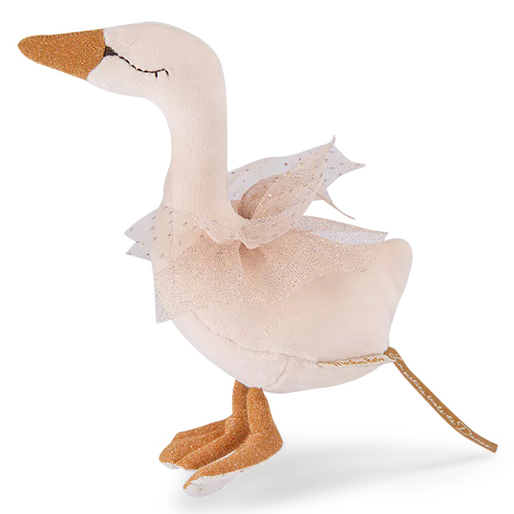 Hochet Cygne Crème - La Petite Ecole de Danse Moulin Roty