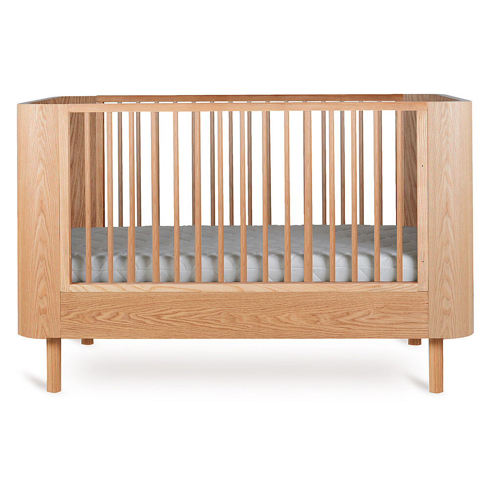 Lit Bébé Yume Natural Ash - 140 x 70 cm Quax