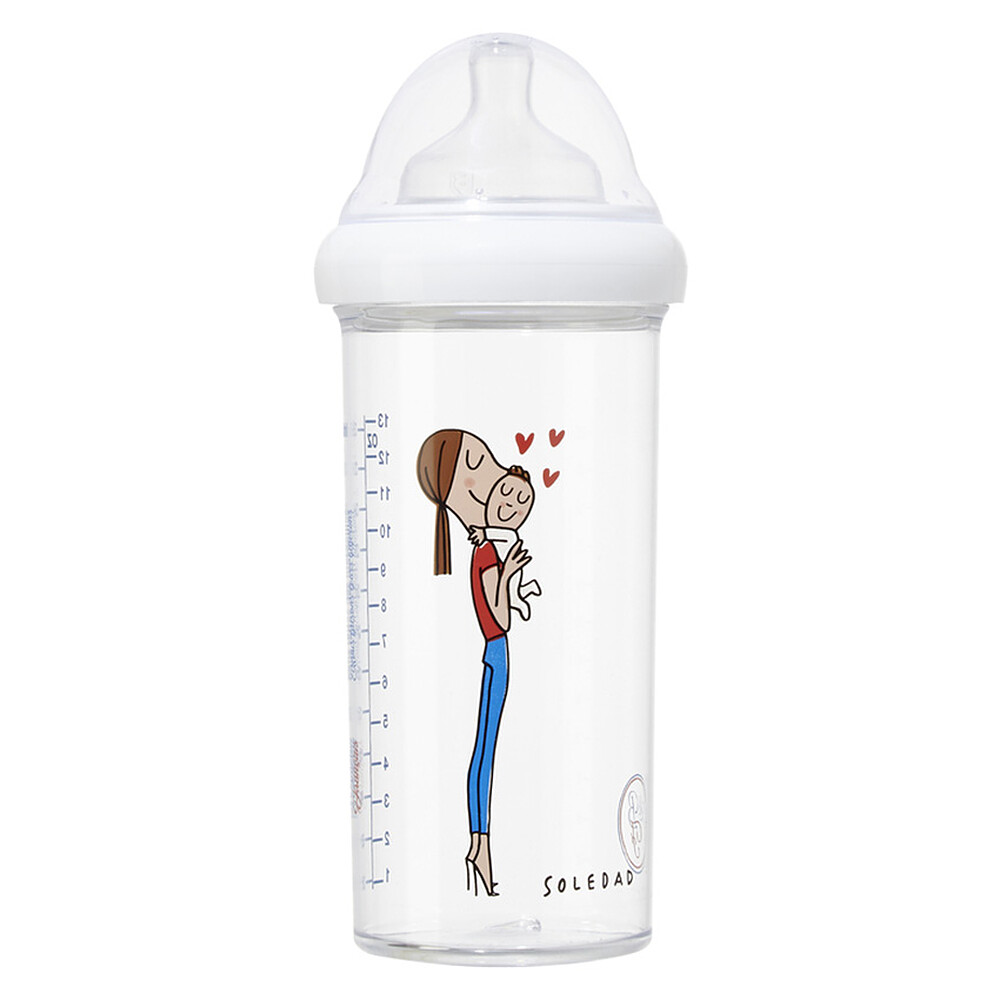 Biberon Maman et Bébé by Soledad - 360 ml Le Biberon Français