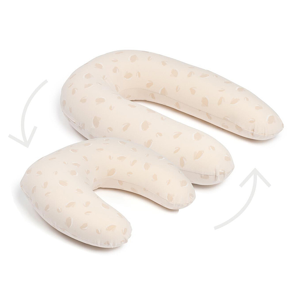 Coussin de Maternité 2-en-1 Twisty - Petals Latte Babymoov