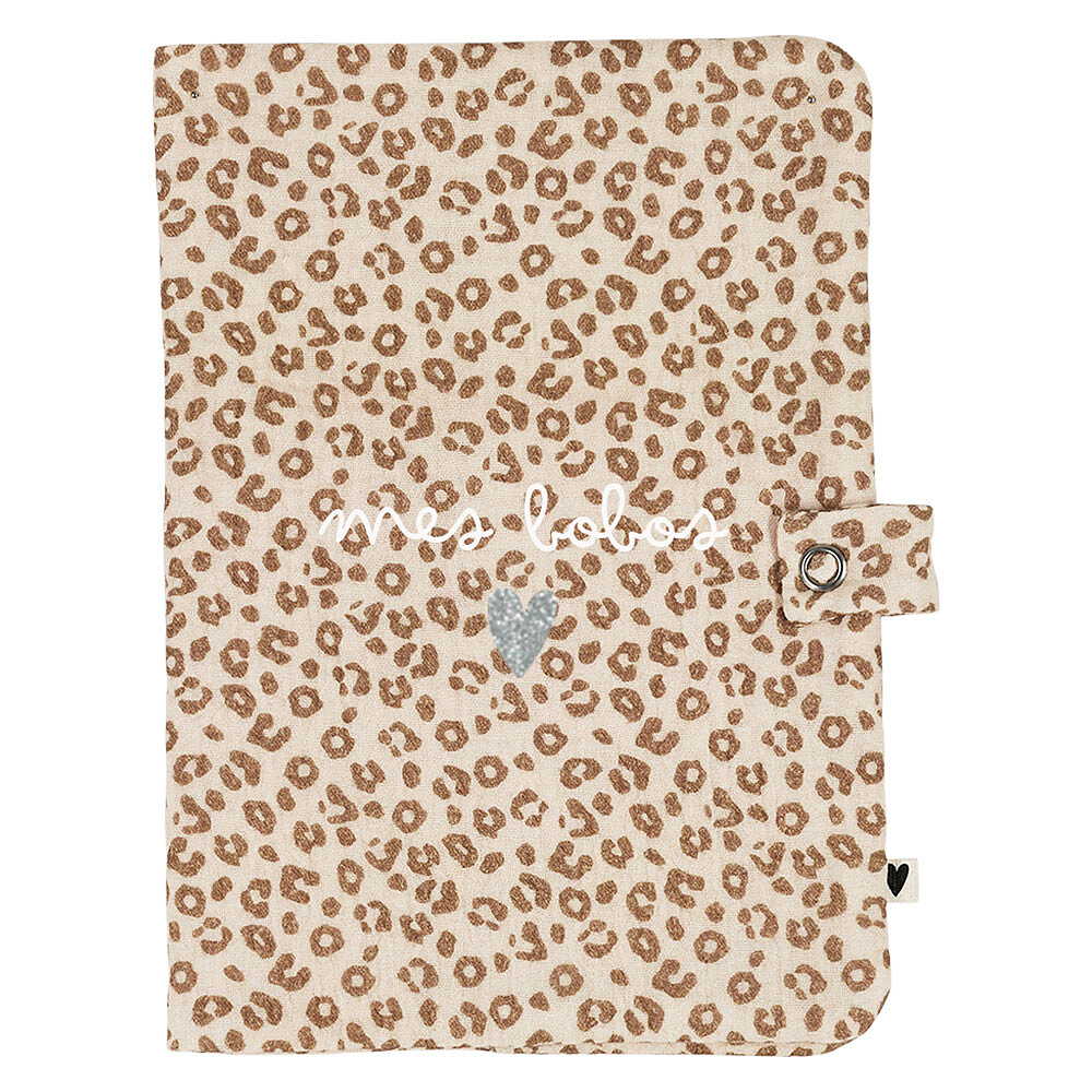 Protège-carnet de Santé - Léopard Mes Bobos  Atelier Wagram