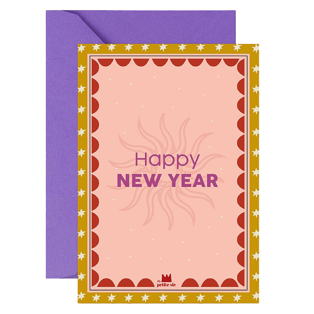 Carte Happy New Year Ma petite vie
