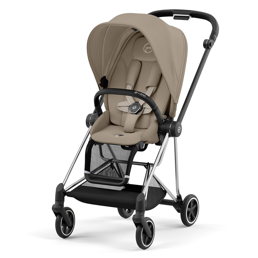 Poussette Citadine Mios 3 Chrome Black - Cozy Beige Cybex