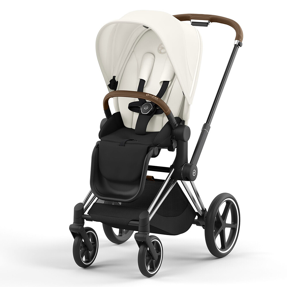 Poussette Priam 4 Chrome Brown - Off White Cybex