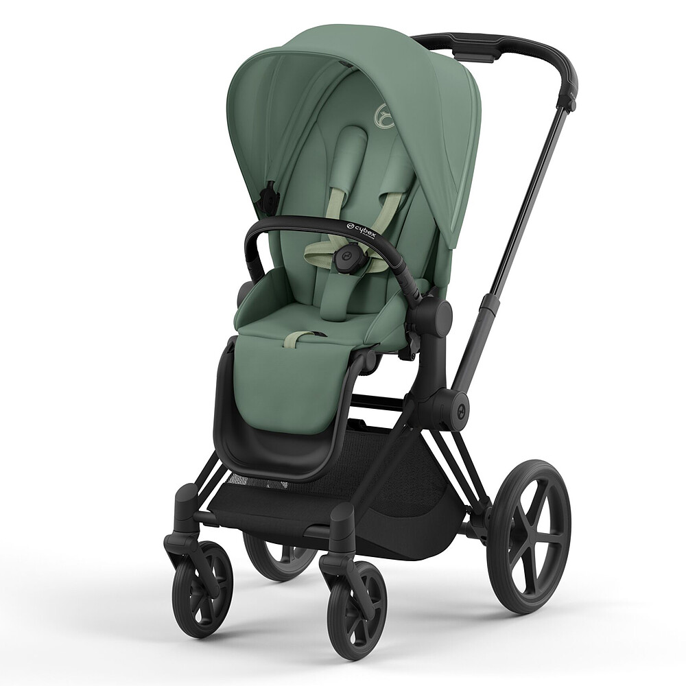 Poussette Priam 4 Matt Black - Leaf Green Cybex