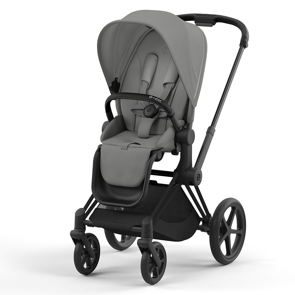 Poussette Priam 4 Matt Black - Mirage Grey Cybex