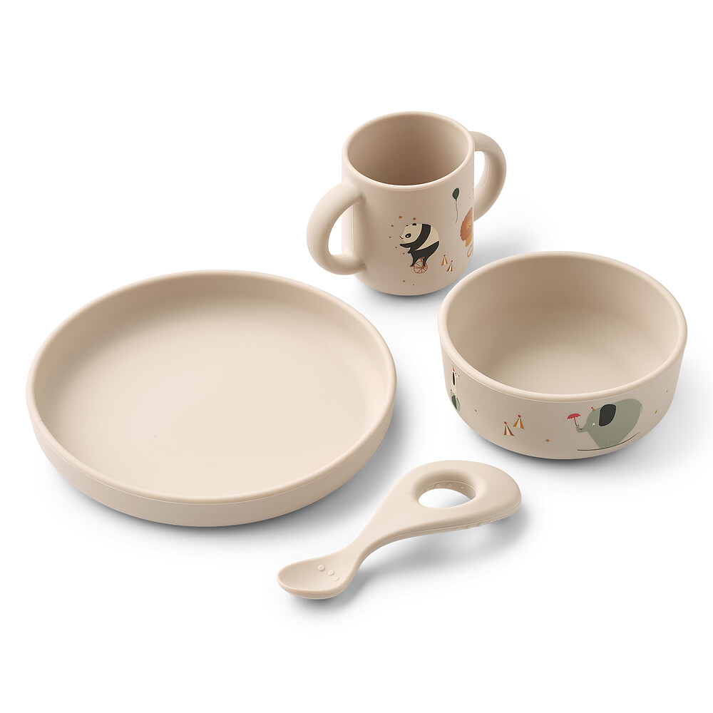 Set Repas 4 Pièces Vivi - Circus Sandy Liewood
