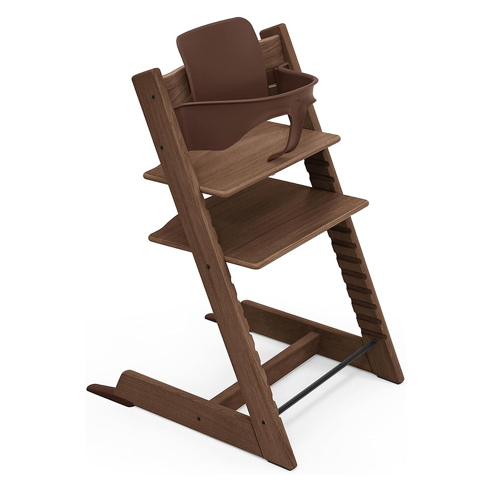 Chaise Haute Tripp Trapp avec Baby Set - Chêne Brun Chaud Stokke