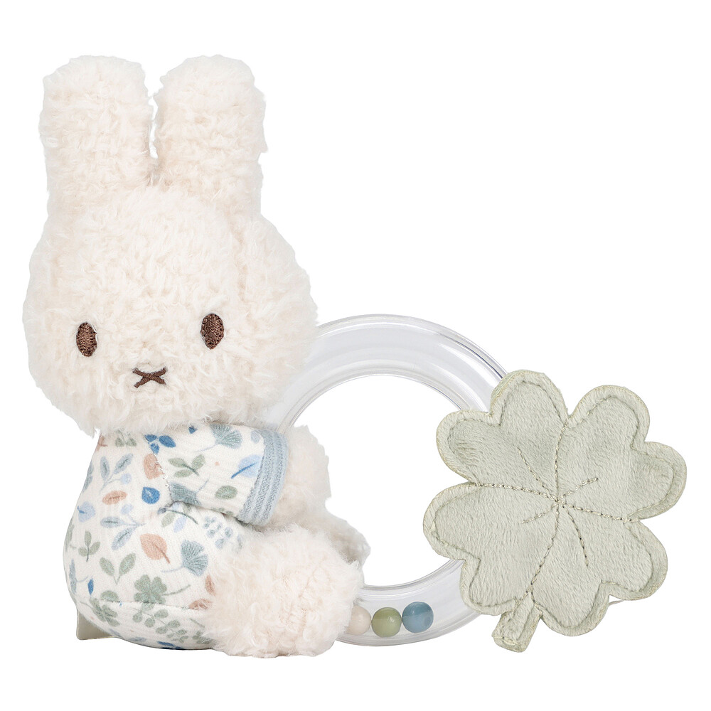 Anneau Hochet Miffy - Lucky Leaves Little Dutch