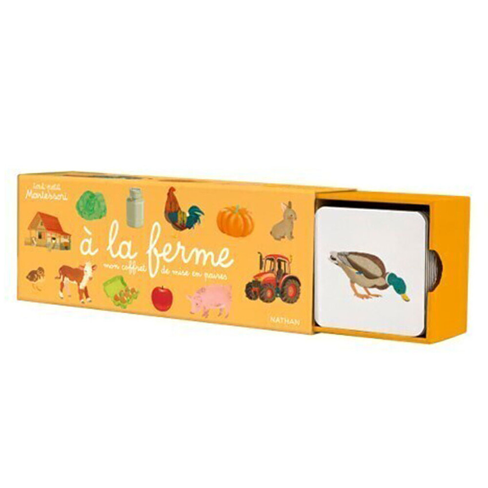 Mon Coffret de Mise en Paires - A la Ferme Nathan Editions