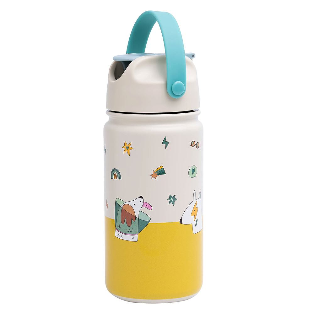 Gourde Isotherme Funky Dogs - 420 ml  The Cotton Cloud
