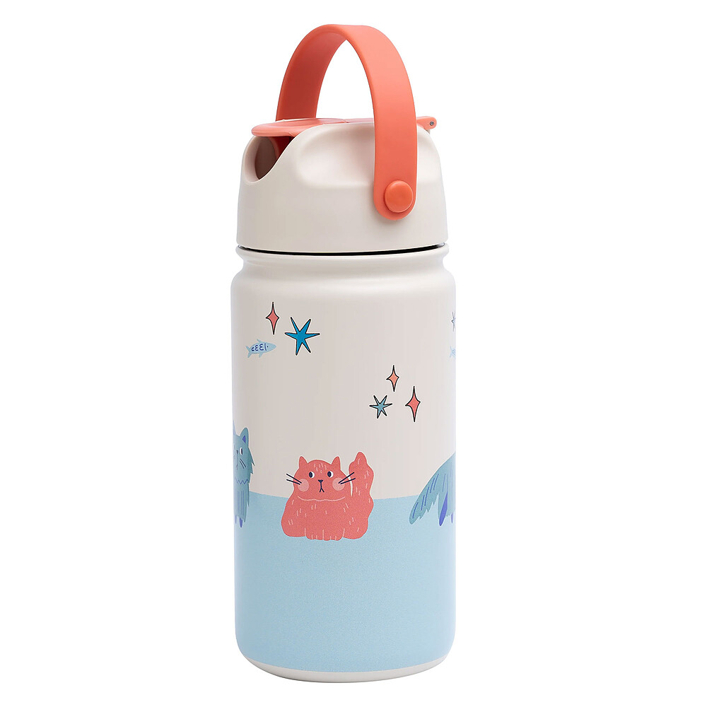 Gourde Isotherme Meowtiful Cats - 420 ml  The Cotton Cloud
