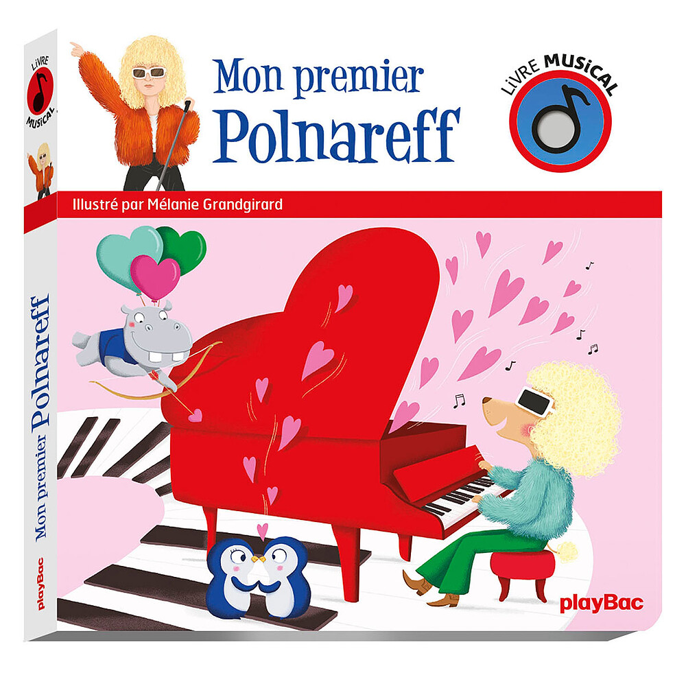 Livre Musical Mon Premier Polnareff playBac