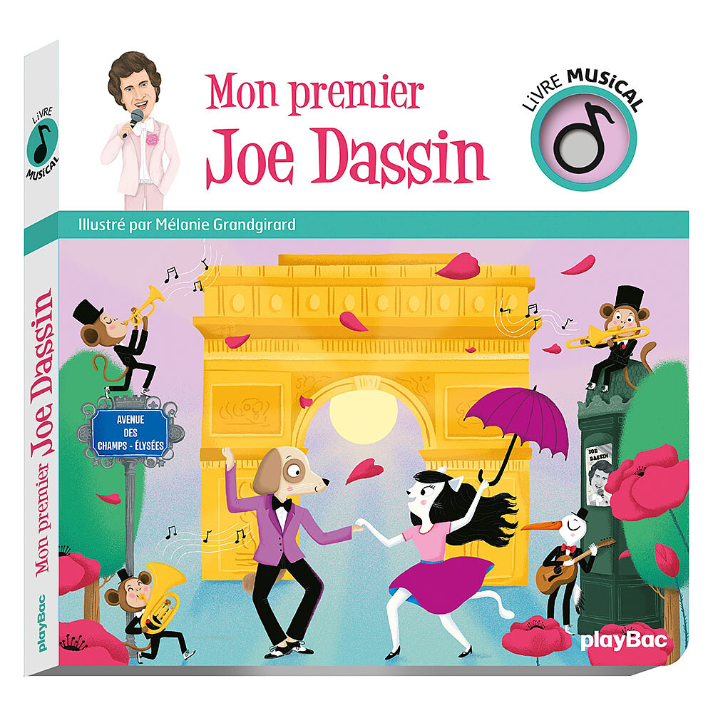 Livre Musical Mon Premier Joe Dassin playBac