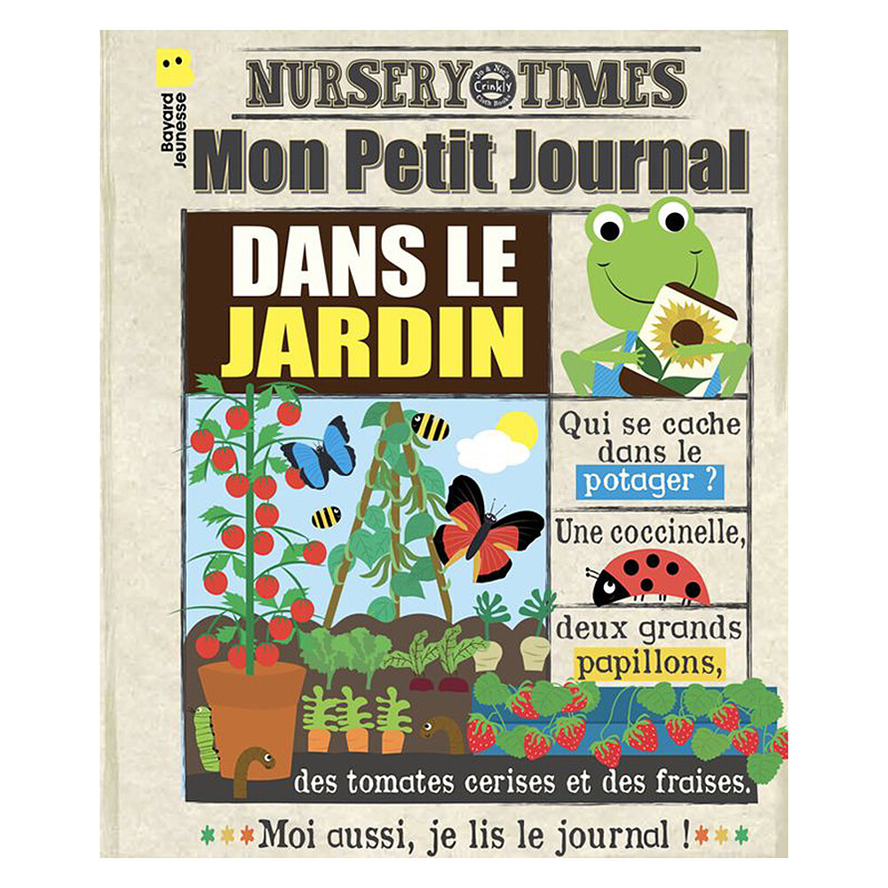 Mon Journal en Tissu - Dans le Jardin Crinkly