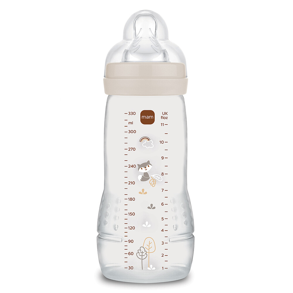 Biberon Easy Active 2ème Âge Sable - 330 ml MAM