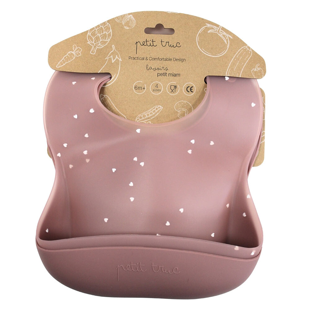 Lot de 2 Bavoirs Silicone Petit Miam - Fig Petit Truc
