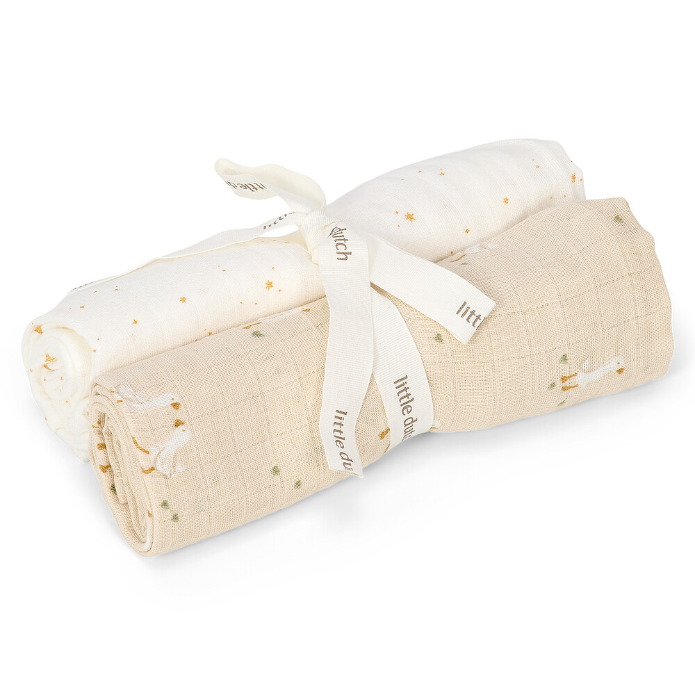 Lot de 2 Langes - Little Goose Little Dutch