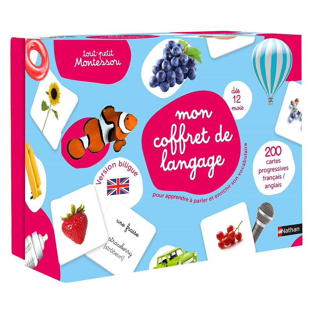 Mon Coffret de Langage - Tout Petit Montessori Nathan Editions