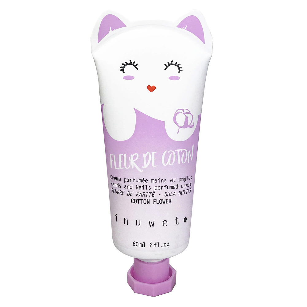 Crème Hydratante Mains et Ongles - Fleur de Coton inuwet