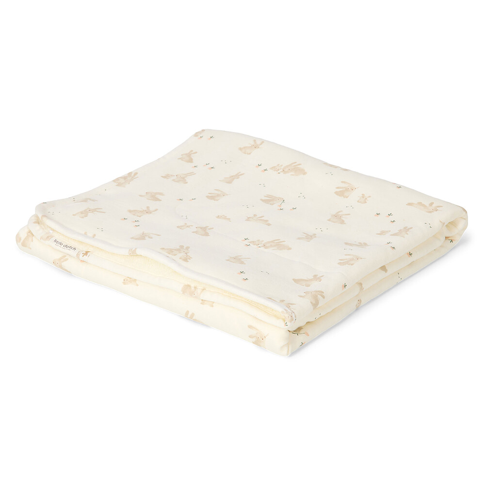 Couverture de Lit Bébé Newborn Naturals - Baby Bunny  Little Dutch