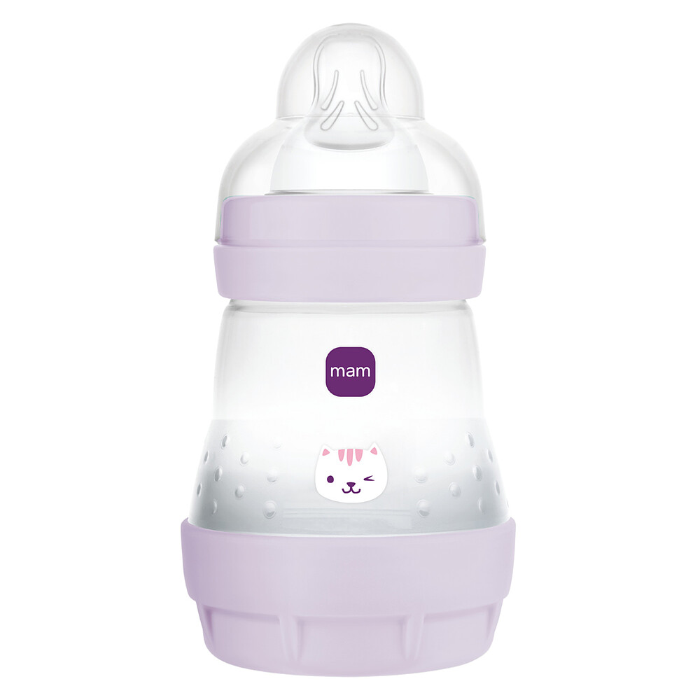 Biberon Anti-colique Easy Start Lilas - 160 ml MAM