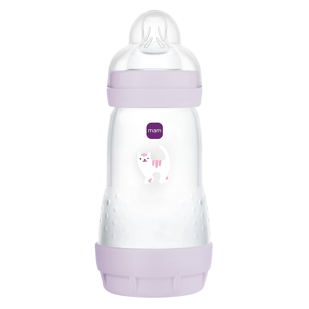 Biberon Anti-colique Easy Start Lilas - 260 ml MAM