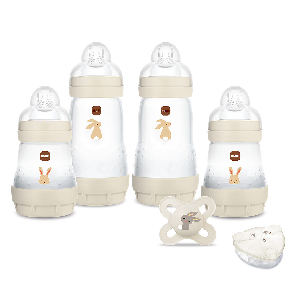 Coffret Naissance Sable - 160 et 260 ml MAM