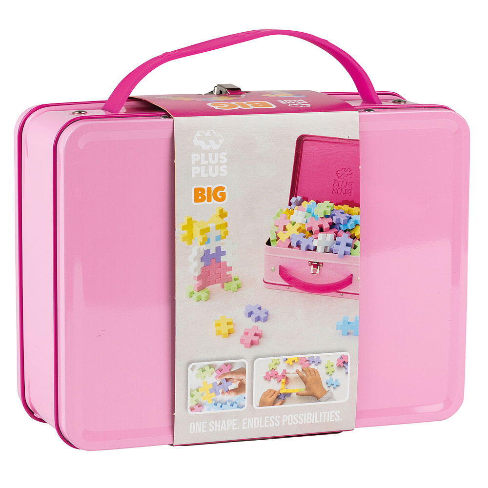 Valisette Big Pastel - 70 Pièces Plus-Plus