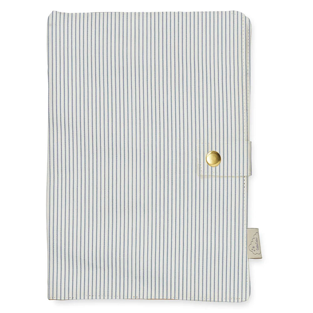 Protège-carnet de Santé - Classic Stripes Blue Camcam Copenhagen