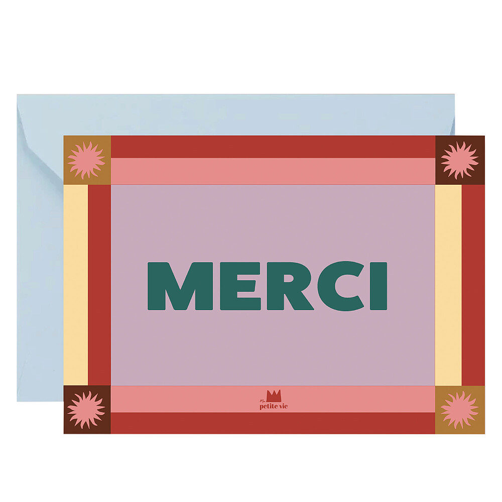 Carte Merci Soleil Ma petite vie