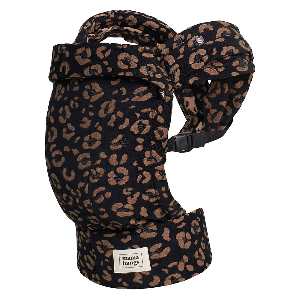 Porte-bébé Carry & Bloom - Black Leopard MAMA HANGS
