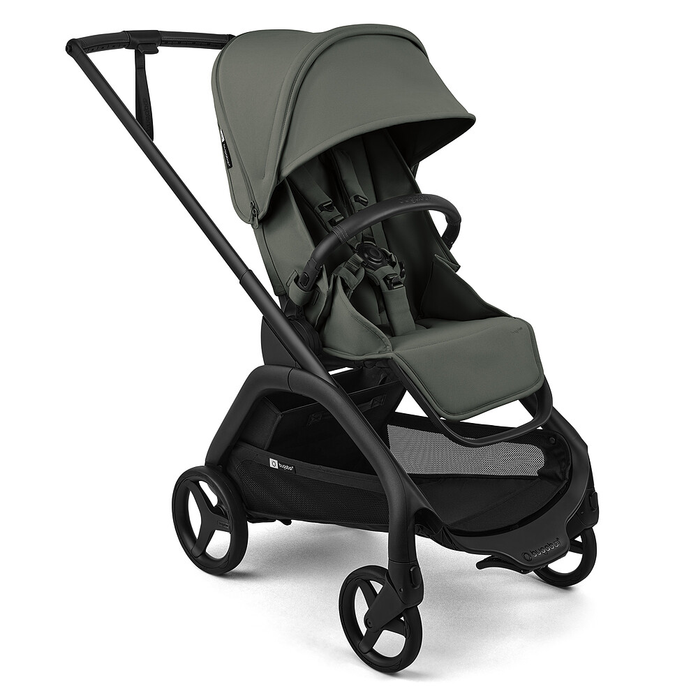 Poussette Citadine Complète Dragonfly Plus Châssis Noir - Forest Green Bugaboo