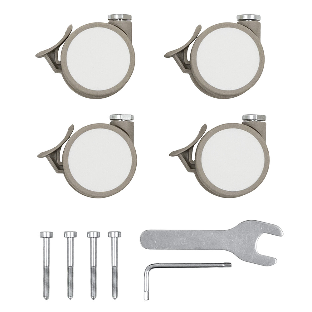 Lot de 4 Roues Sleepi - Beige Stokke