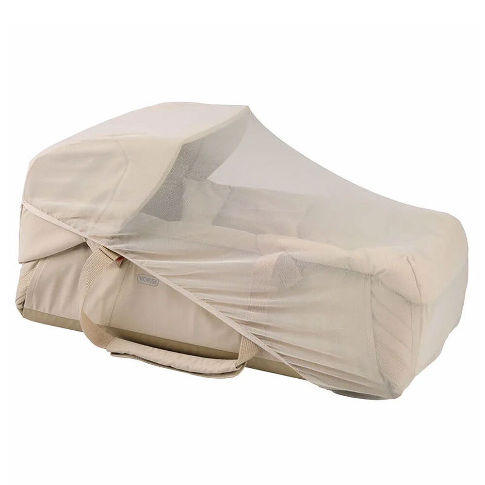 Canopy et Moustiquaire pour Nacelle Carry Me - Seashell Sand BeSafe