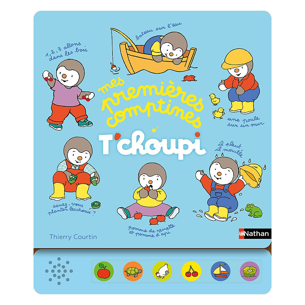 T'choupi Mes Premières Comptines  Nathan Editions