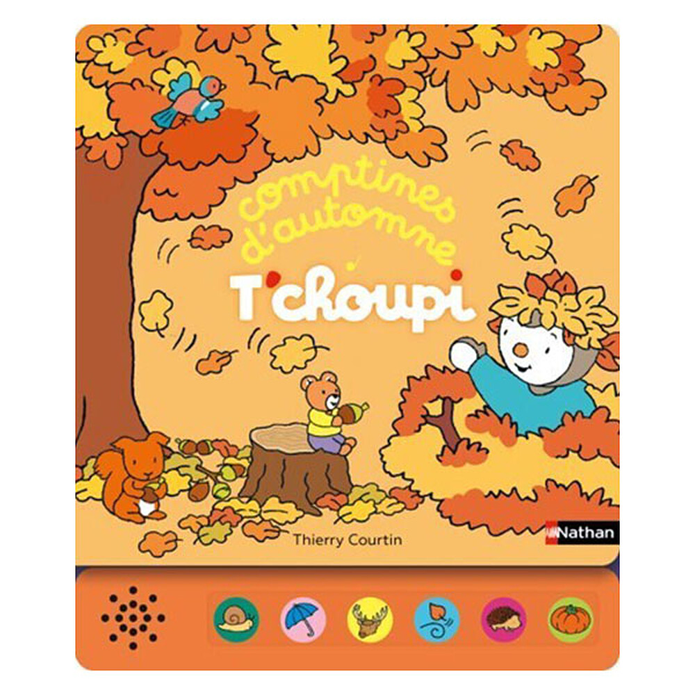 T'choupi Comptines d'Automne Nathan Editions