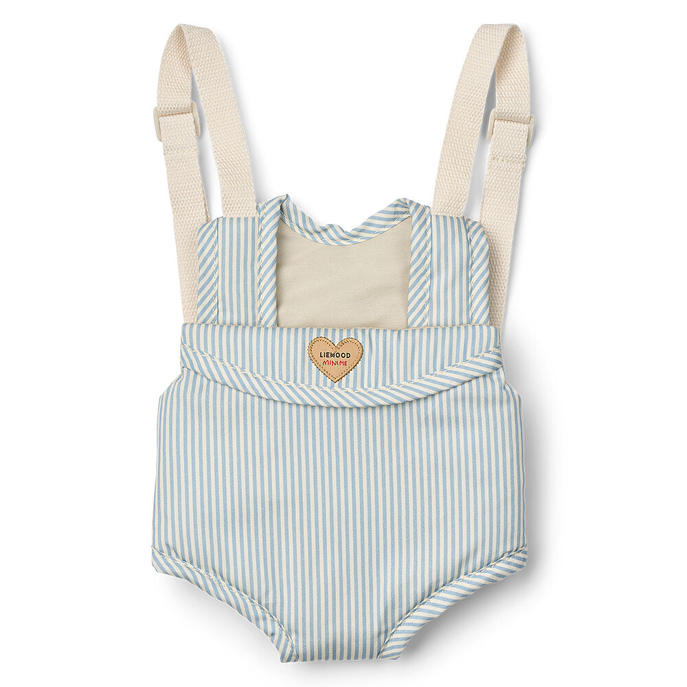 Porte-bébé pour Poupée Eleanor - Stripe Beach Blue Crème de la Crème Liewood