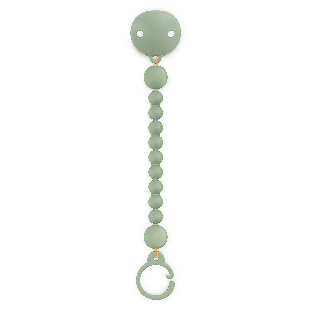 Attache Sucette Silicone Colour Essence - Vert Céladon Suavinex