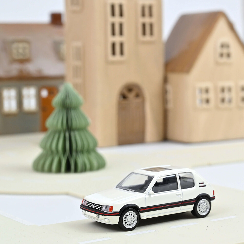 Peugeot 205 GTi 1986 Blanc Meije Jet-car 1/43 - Blanc Meije Norev